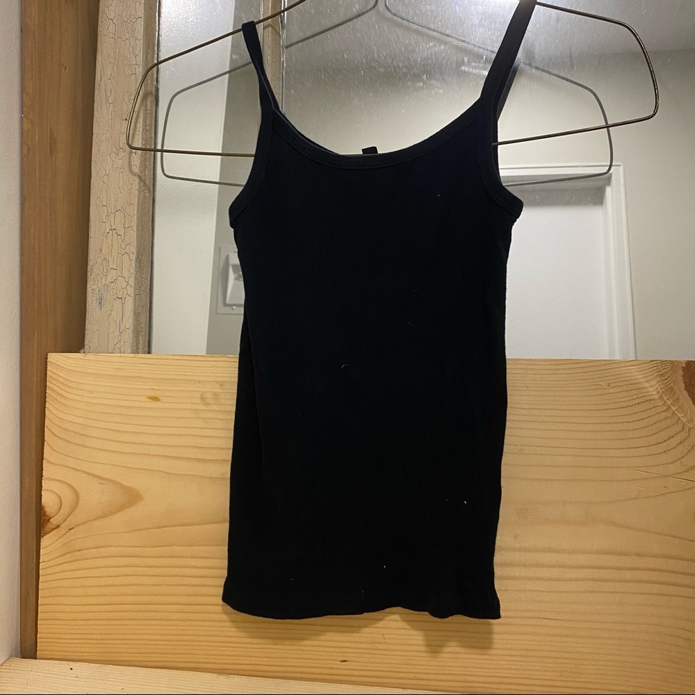 Topshop Basic Black Tank